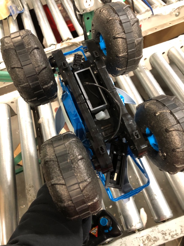 Photo 1 of Monster Jam, Official Megalodon Storm All-Terrain Remote Control Monster Truck Toy Vehicle, 1:15 Scale All-terrain: Megalodon Storm