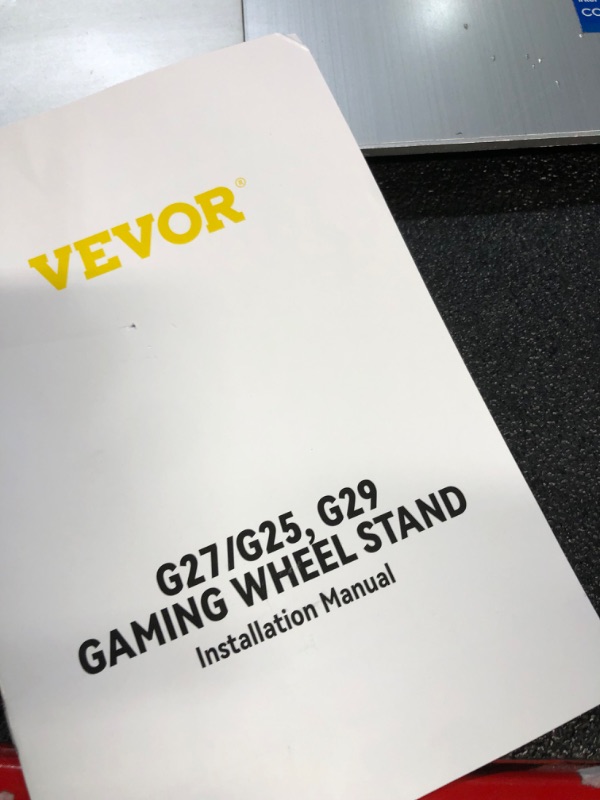 Photo 5 of *stock photo for reference* VEVOR Gaming Wheel Stand 