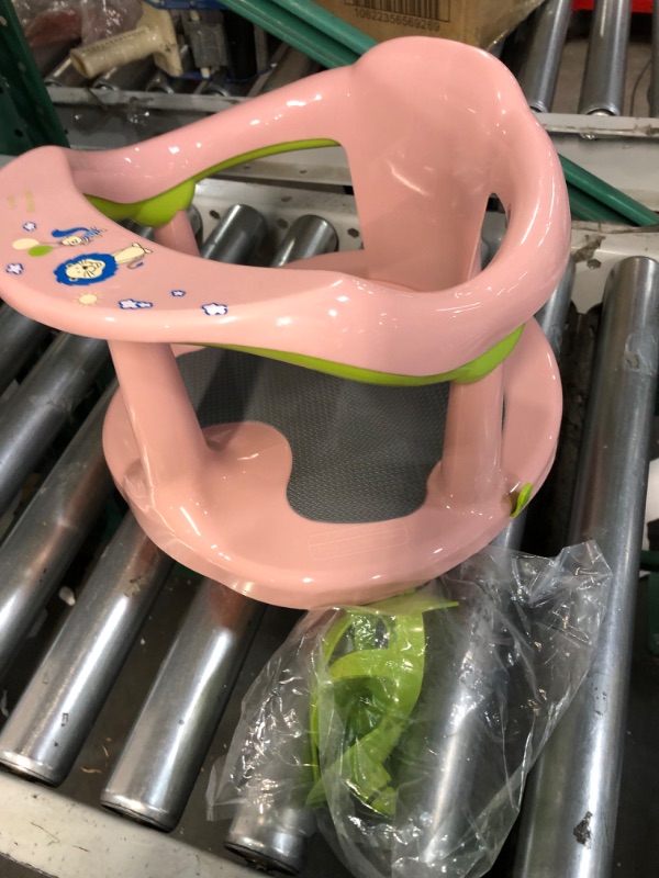 Photo 2 of *PINK*  Non-Slip Infants Toddlers Taking Bath by Sitting in Bath Tub Chair