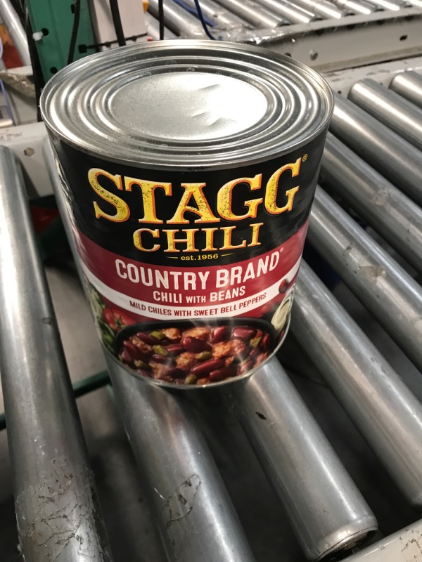 Photo 2 of * see images for damage * 
Stagg Country Chili with Beans, 108 Ounce