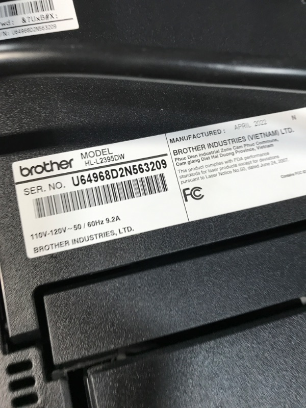 Photo 5 of Brother Premium MFC-L2690DW Compact Monochrome All-in-One Laser Printer