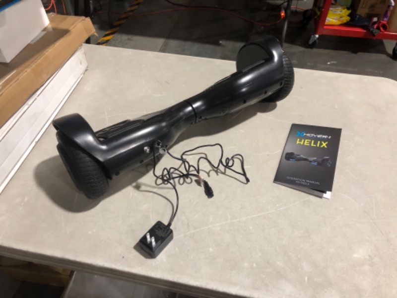 Photo 2 of ***NOT FUNCTIONAL - FOR PARTS ONLY - NONREFUNDABLE - SEE COMMENTS***
Hover-1 Helix Electric Hoverboard | 7MPH Top Speed, 4 Mile Range, 6HR Full-Charge
