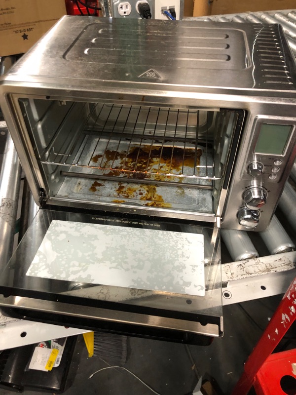 Photo 2 of ***HEAVILY USED AND DIRTY - POWERS ON - UNABLE TO TEST FURTHER***
Hamilton Beach Sure-Crisp Digital Air Fryer Toaster Oven with Rotisserie | 31193