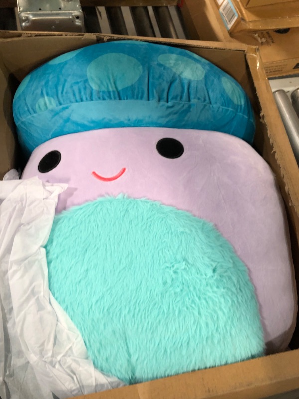 Photo 4 of Squishmallows Original 20-Inch Pyle Purple Mushroom - Jumbo Ultrasoft Official Jazwares Plush