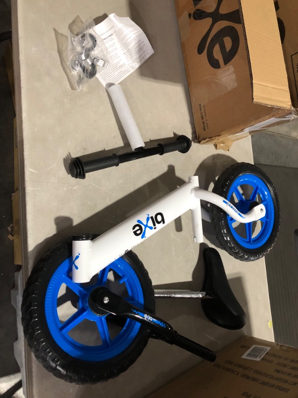 Photo 2 of ***USED - POSSIBLY MISSING PARTS***
Bixe: Blue (Lightweight - 4LBS) Aluminum Balance Bike for Kids and Toddlers