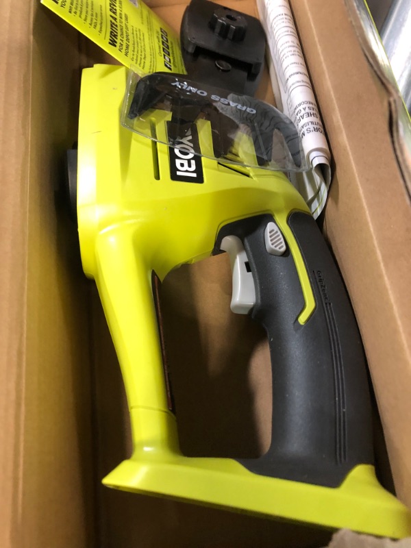 Photo 2 of Ryobi P2900B ONE+ 18-Volt Lithium-Ion Cordless Grass Shear and Shrubber - Battery and Charger Not Included