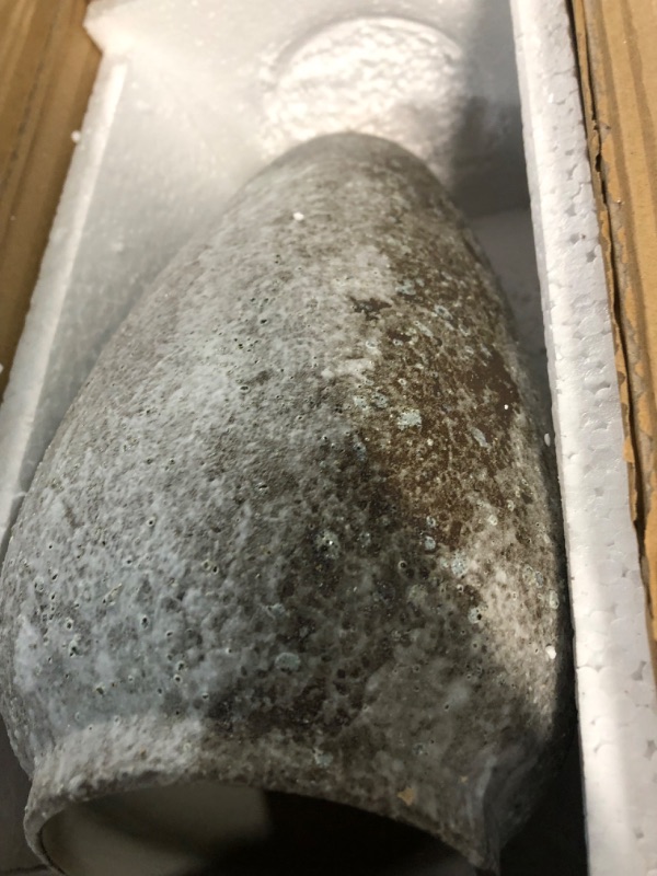 Photo 1 of YSNCIDAN Rustic Ceramic Flower Large Vase, Vintage Floor Tall Vase Farmhouse Decor