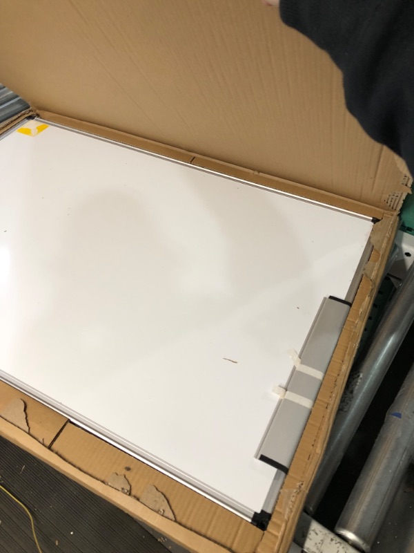 Photo 3 of XBoard Magnetic Dry Erase Board/Whiteboard, 36 X 24 Inches, Double Sided White Board