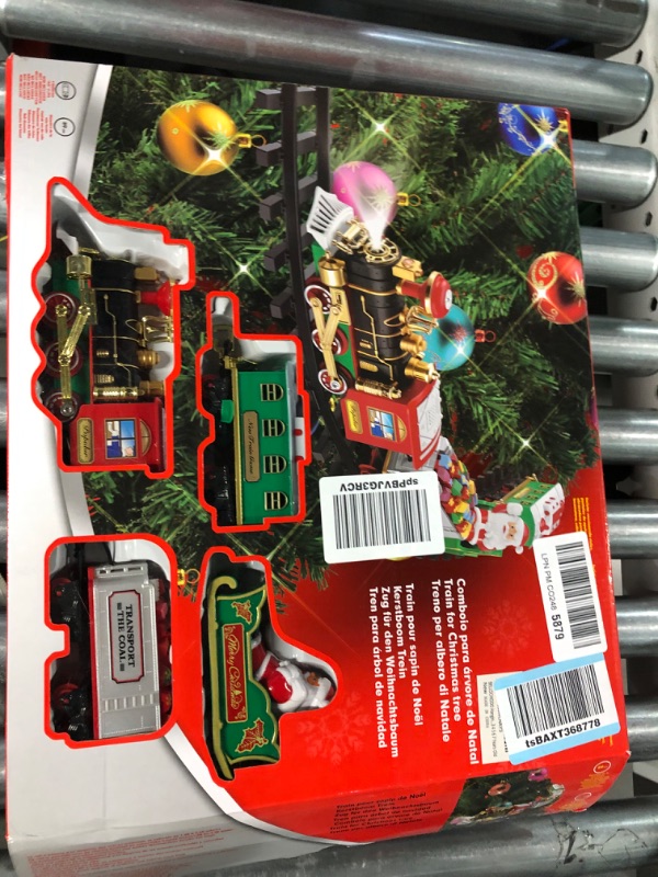 Photo 1 of BELLOCHIDDO Toy Train steam Engine Electric Train Sets for Kids Toys Birthday for 3 4 5 6 Year Old Boys Girls Yellow