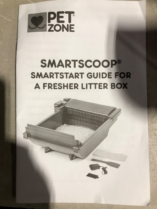 Photo 4 of * see all images * 
Pet Zone Smart Scoop Automatic Litter Box (Self Cleaning Litter Box, Cat Litter Box with No Expensive Refills)