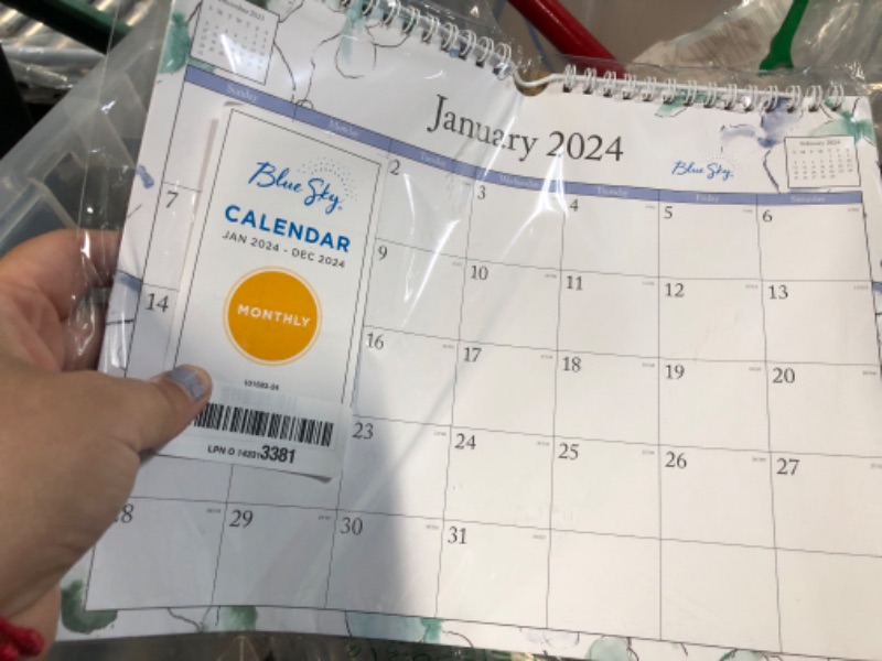 Photo 2 of NUOBESTY 2022-2023 Calendar- Floral Wall Calendar 2022-2023 Start in Jan. 2022 to Dec. 2023, 14. 6 x 11. 5, Twin- Wire Binding, Hanging Hook for Organizing and Planning