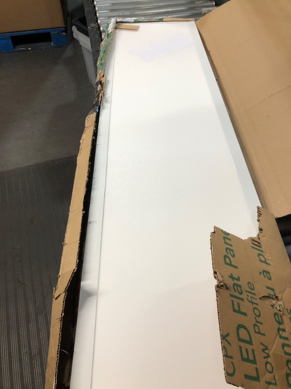 Photo 1 of **DAMAGE**
Lithonia Lighting CPANL 1X4 40LM SWW7 120 TD DCMK 1 Ft. x 4 Ft. LL CPANL LED Flat Panel