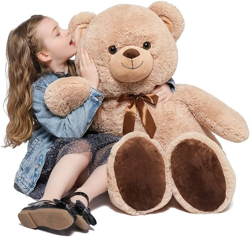 Photo 1 of Giant Teddy Bear Big Teedy Bear Jumbo Love Bear Stuffed Animals Plump Gifts for Kids, Wife, Girlfriends on Birthday Day, Valentine's Day