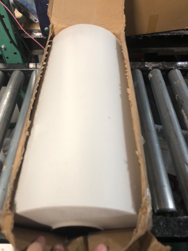Photo 1 of **NONREFUNDABLE**FOR PARTS OR REPAIR**SEE NOTES**
BOX USA Shipping Paper Roll 1440'L x 18"W, 1-Pack | Large White Paper Roll for Packing, Moving and Storage