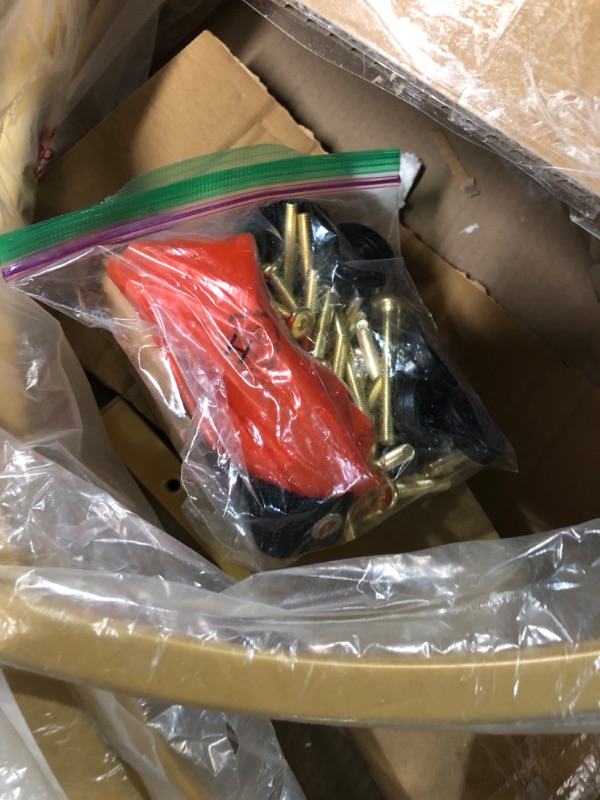 Photo 1 of LITTLE TREE Faux Marble Console Table with Geometric Frame, 40 Inch Entryway Sofa Table Narrow Long,