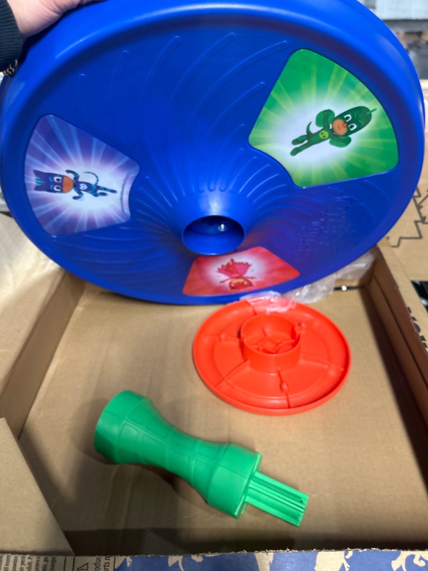 Photo 2 of Playskool PJ Masks Sit 'n Spin Musical Classic Spinning Activity Toy for Toddlers Ages 18 Months and Up (Amazon Exclusive) , Blue