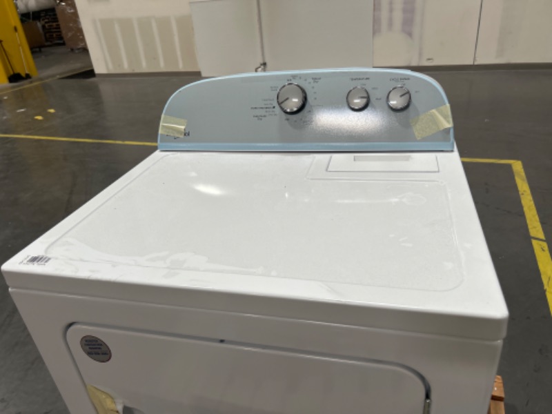 Photo 4 of Whirlpool 7-cu ft Electric Dryer (White)