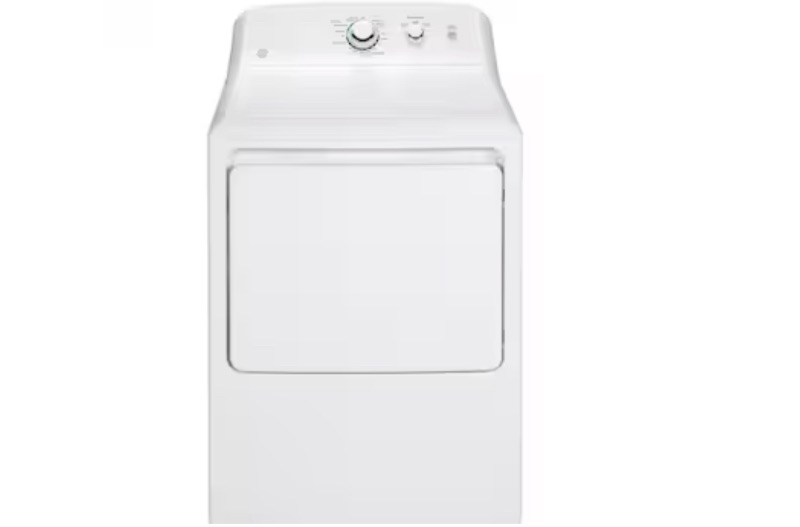Photo 1 of GE 7.2-cu ft Electric Dryer (White)