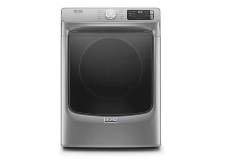 Photo 1 of Maytag 7.3-cu ft Stackable Electric Dryer (Metallic Slate) ENERGY STAR