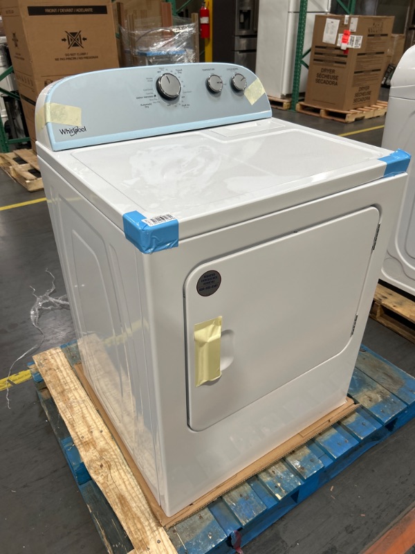 Photo 1 of Whirlpool 7-cu ft Electric Dryer (White)