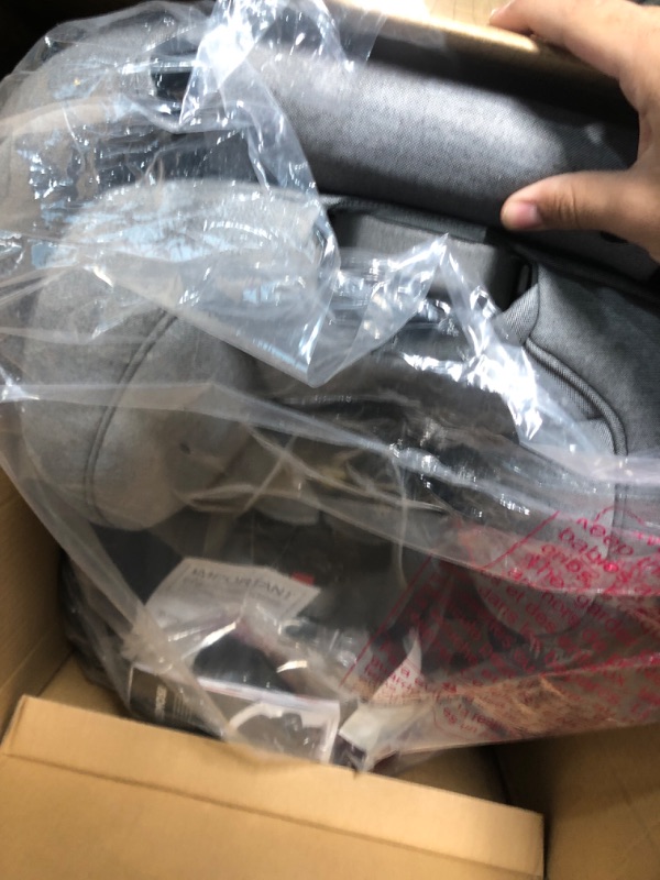 Photo 1 of Baby Jogger City Turn Rotating Convertible Car Seat | Unique Turning Car Seat Rotates for Easy in and Out, Phantom Grey