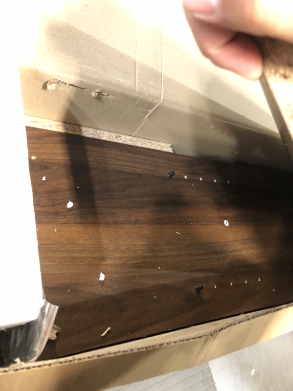 Photo 1 of FURINNO JAYA Simple Home 3-Tier Adjustable Shelf Bookcase, Columbia Walnut Columbia Walnut 3-Tier Bookcase