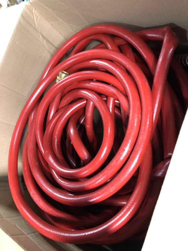 Photo 2 of **NON-REFUNDABLE** // **SALE FINAL** 
****PARTS ONLY/SALE FINAL**
Flexon FA58100CN Farm and Ranch Garden Hose, 100 ft, Red