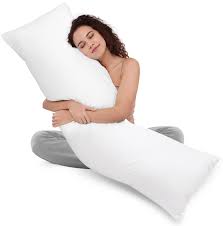 Photo 1 of  Full Body Pillow for Adults (White, 20 x 54 Inch),