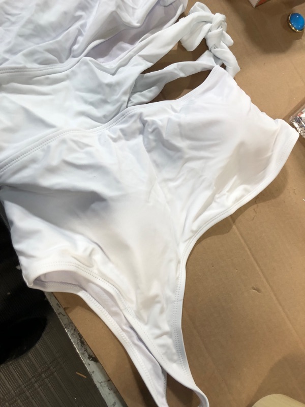 Photo 2 of 1 pc bathing suit- white