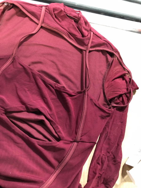Photo 1 of Mini dress- maroon