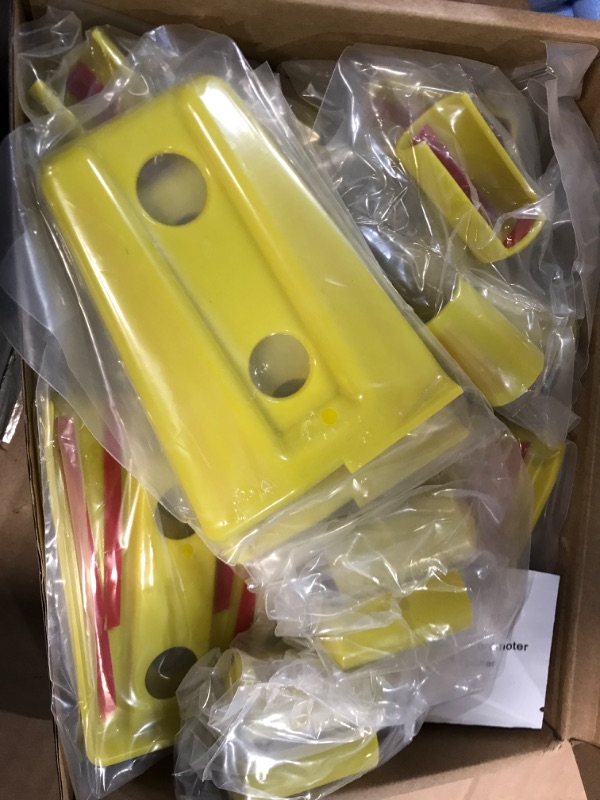 Photo 1 of 10PCS Door Hinge Covers Hood Hinge Covers Trim Kits Accessories for Jeep Wrangler JK JKU & Unlimited 4-Door 2007-2018 (Yellow)