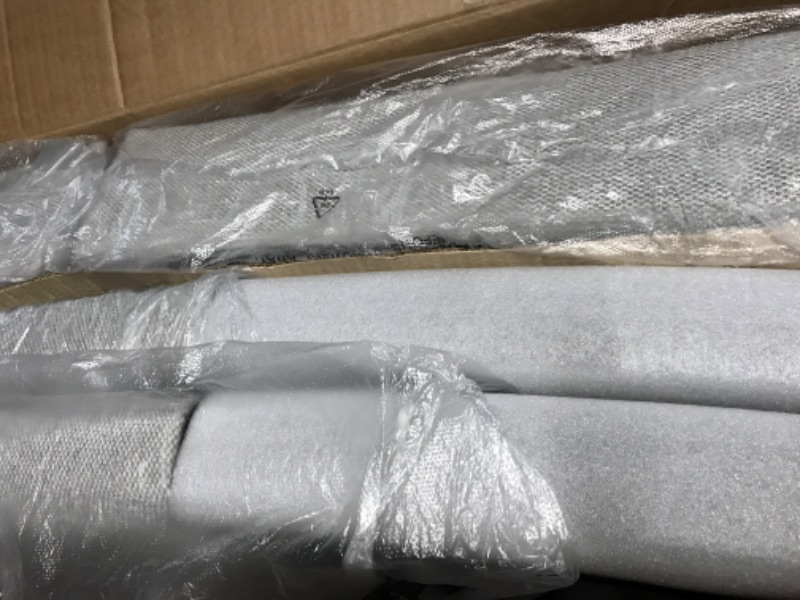 Photo 1 of ***USED - LIKELY MISSING PARTS***
MCQ Upholstered Dining Chairs Set of 2, Modern Upholstered Fabric Dining Room Chair with Nailhead Trim and Wood Legs
