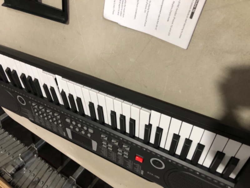 Photo 4 of ***NOT FUNCTIONAL - FOR PARTS ONLY - NONREFUNDABLE - SEE COMMENTS***
61 Key Keyboard Piano, Electric Piano Music Keyboard with Teaching Mode