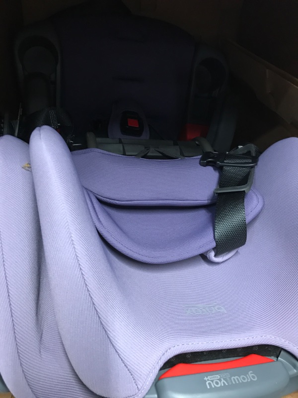 Photo 3 of Britax Grow with You ClickTight+ Harness-to-Booster, Purple Ombre SafeWash ClickTight Plus Purple Ombre