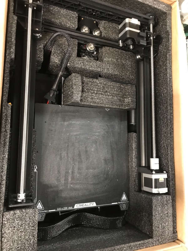 Photo 2 of Official Creality Ender 3 V3 SE 3D Printer Max 250mm/s Printing Speed Upgraded Ender 3 with Sprite Direct Extruder CR Touch Auto Leveling Dual Z-axis & Y-axis Print Size 8.66x8.66x9.84 Inch