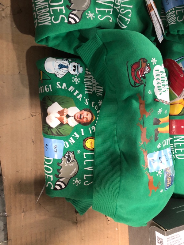 Photo 3 of Licensed Elf Talking Kids' Sweatshirt set of 2 size small 6/7