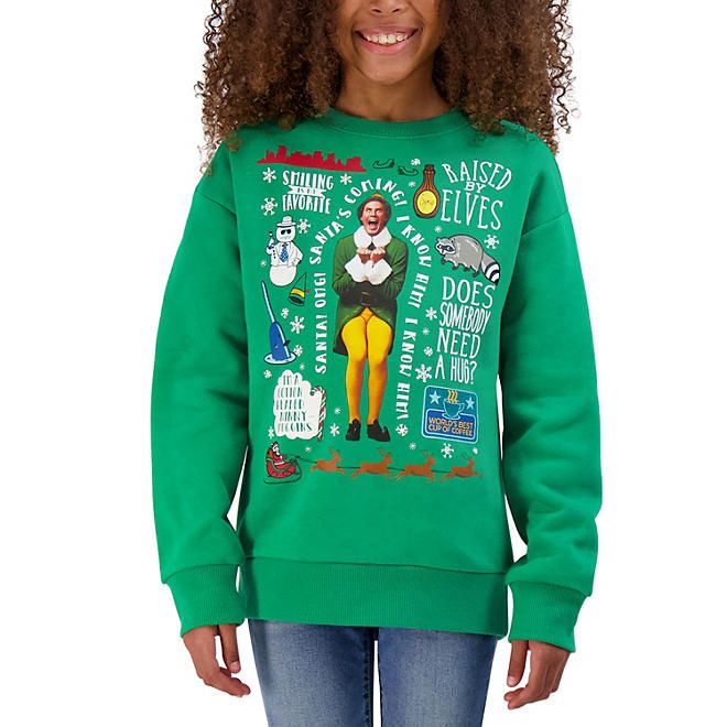 Photo 1 of Licensed Elf Talking Kids' Sweatshirt set of 2 size small 6/7