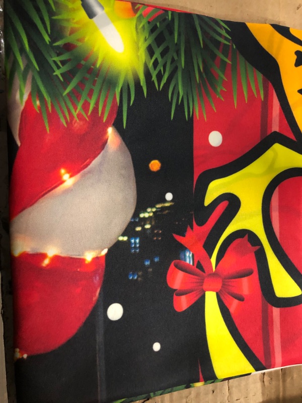 Photo 1 of Grinch Christmas Decorations Grinch Door Cover Merry Grinchmas Door Cover 6 X 3ft
