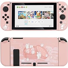 Photo 1 of GeekShare Protective Case for Switch, Soft TPU Slim Case Cover 