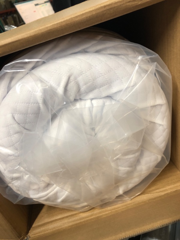 Photo 2 of SINWEEK 2 Inch Gel Memory Foam Mattress Topper Queen Size, Ventilated High Density Pad for Back Pain, Bed Topper with Removable Soft Cover, CertiPUR-US Certified Queen 2 Inch