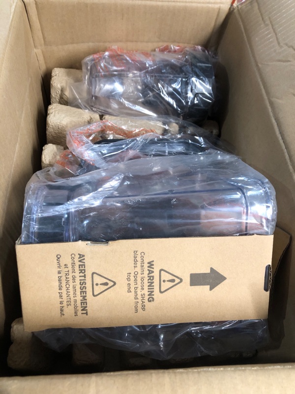 Photo 2 of Ninja AMZ493BRN Compact Kitchen System, 1200W, 3 Functions for Smoothies, Dough & Frozen Drinks with Auto-IQ, 72-oz.* Blender Pitcher, 40-oz. Processor Bowl & 18-oz. Single-Serve Cup, Grey