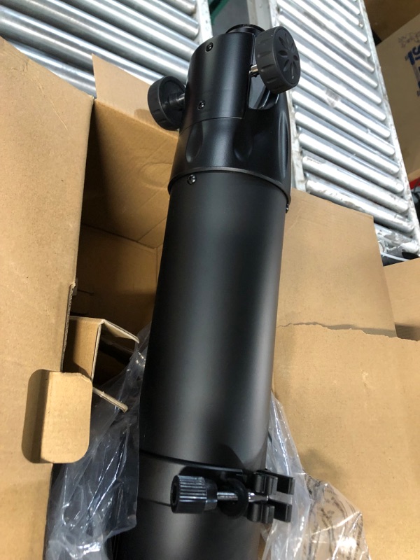 Photo 3 of Telescope 90mm Aperture 900mm - High Precision Adjustment Vertisteel AZ Mount Base, Magnification 45-450x, Wireless Remote, Phone Adapter - Ideal for Astronomy Enthusiasts and Beginners Black-90900