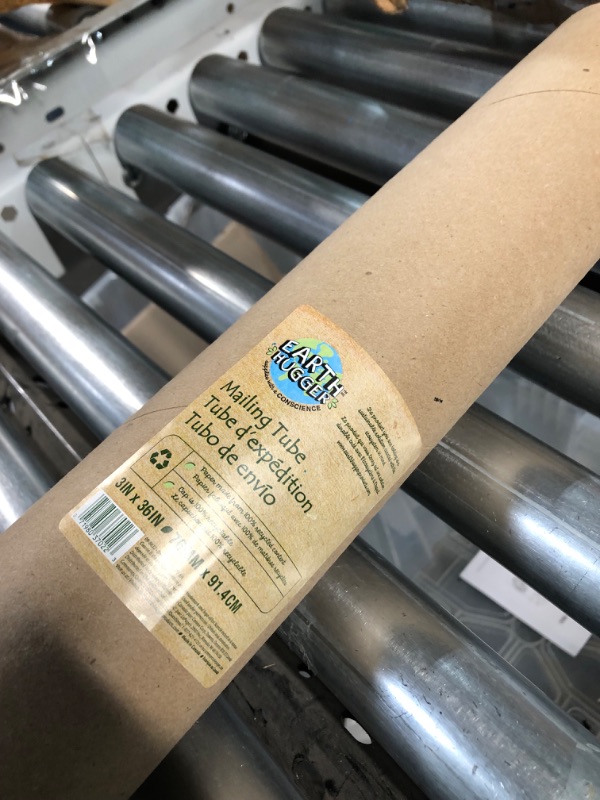 Photo 1 of Earth Hugger Kraft Mailing Tube, 12 Pack, 3" x 36" Each