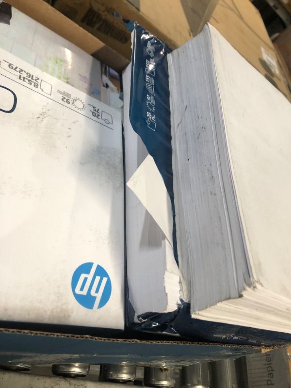 Photo 2 of HP Printer Paper 8.5 x 11 Paper Copy 20 lb 10 Reams - 5,000 Sheets 92 Bright FSC Certified 200230C 10 Ream | 5000 Sheets