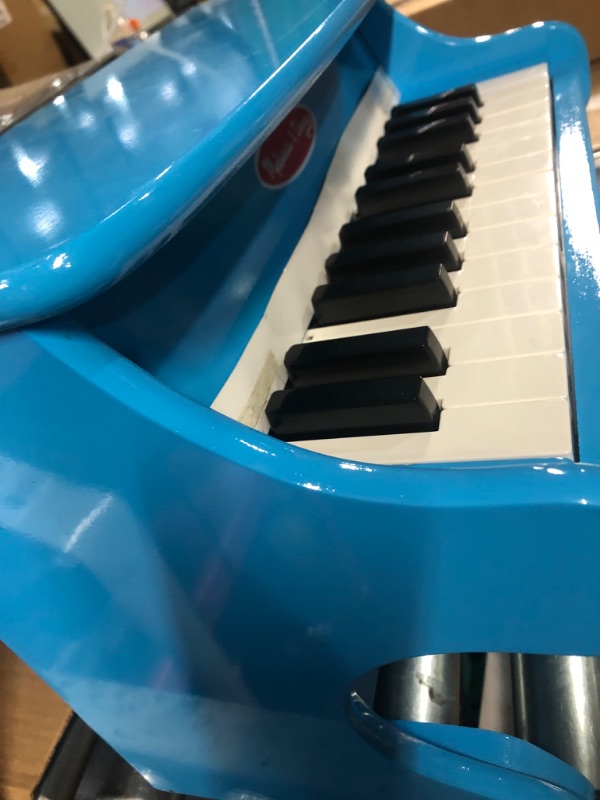 Photo 4 of ***DAMAGED READ NOTES***Melissa & Doug Learn-to-Play Piano With 25 Keys and Color-Coded Songbook - Blue - Toy Piano For Baby, Kids Piano Toy, Toddler Piano Toys For Ages 3+