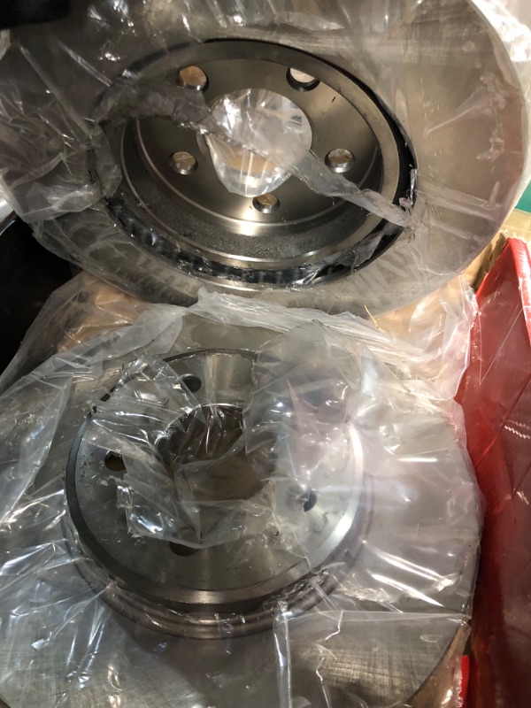 Photo 1 of A-Premium 12.6 in (320 mm) Front Vented Disc Brake Rotors + Ceramic Pads Kit Compatible with Select Chrysler and Dodge Models - 300, Challenger, Charger, Magnum, 6-PC Set