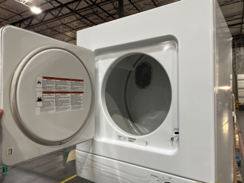 Photo 5 of Whirlpool Electric Stacked Laundry Center with 1.6-cu ft Washer and 3.4-cu ft Dryer