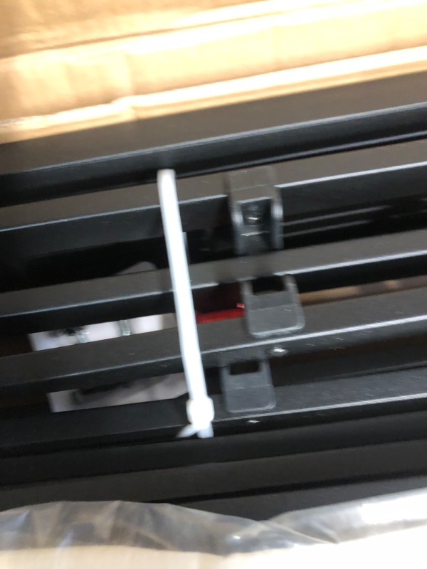 Photo 1 of Amazon Basics Smart Box Spring Bed Base, 5-Inch Mattress Foundation - Full Size, Tool-Free Easy Assembly & Metal Bed Frame, 9-Leg Base for Box Spring and Mattress - Full, 74.5 x 53.5-Inches