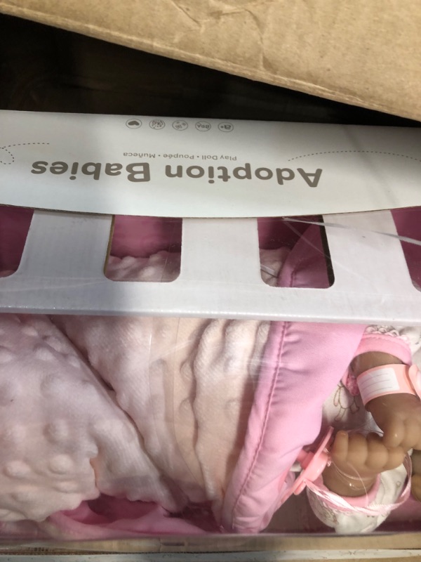 Photo 1 of Adora Adoption Baby Hope - 16 inch Realistic Newborn Baby Doll with Doll Accessories and Certificate of Adoption