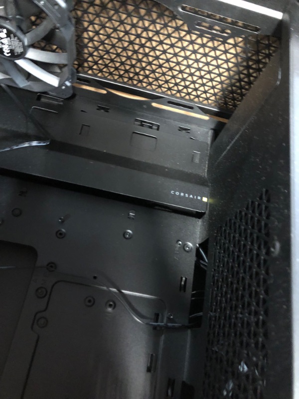 Photo 3 of **FOR PARTS Corsair 4000D Airflow Tempered Glass Mid-Tower ATX PC Case - Black Black Airflow